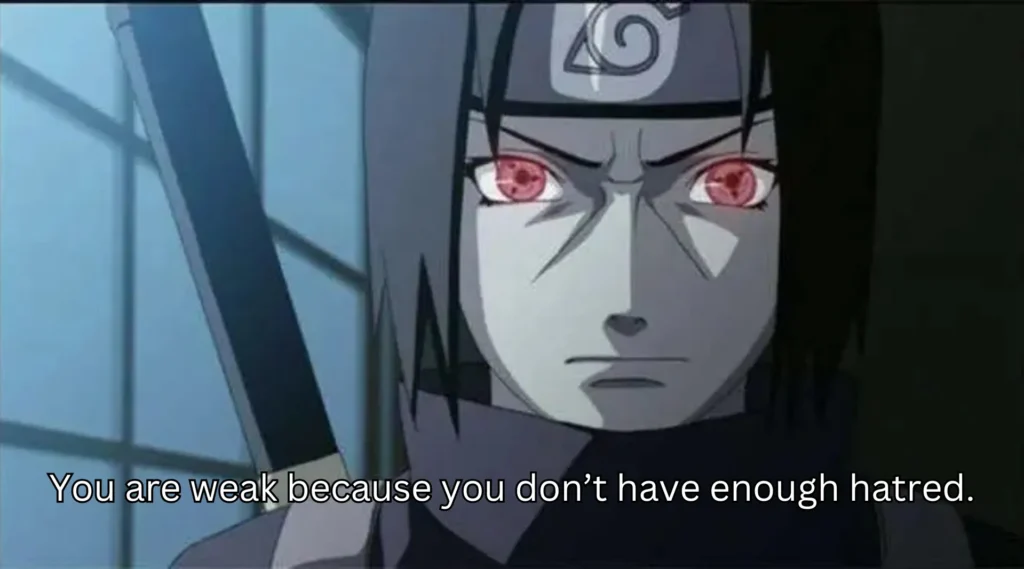 adult itachi quote1