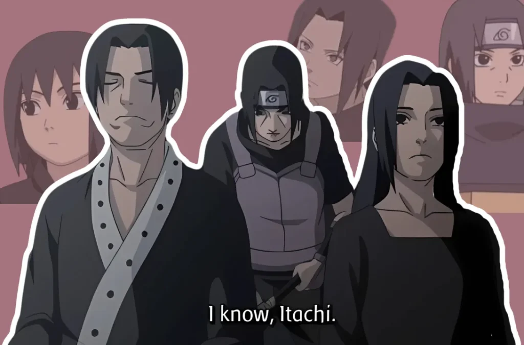 Itachi Uchiha Kill parent